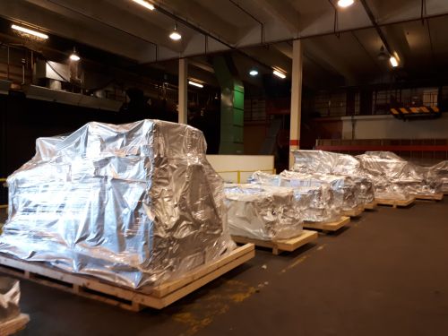 Click Here To Enlarge This Photo Of Project Packing On-site